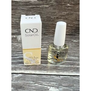CND Solar Oil Nail Cuticle Care Conditioner 0.25 Fl Oz Travel Size Vitamin E New